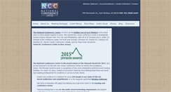 Desktop Screenshot of nccmeetings.com